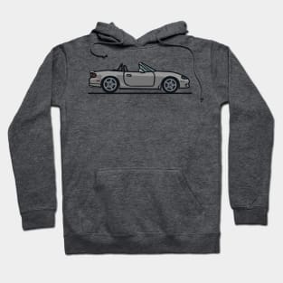 Grey Mazdaspeed miata top-down Hoodie